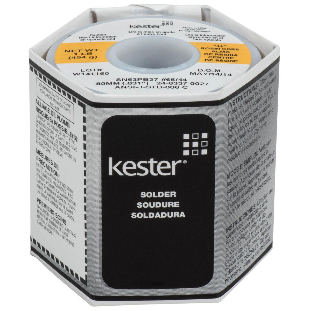 Kester 44 Rosin Core Solder 63/37 .031